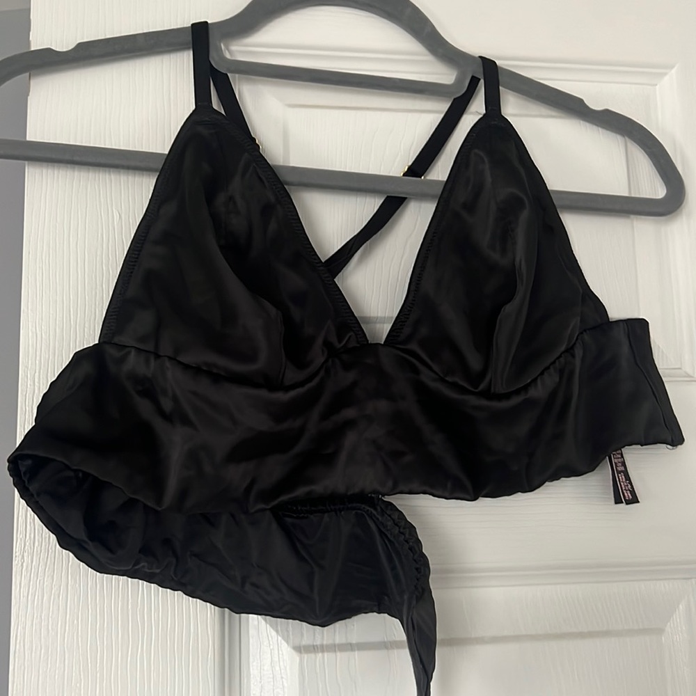 💛 VS Black Silky bralette size L